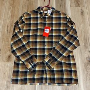 Vintage New With Tags Mens Levi’s Strauss Medium Birch Long Sleeve Shirt